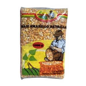 Maiz Retrillado Amarillo La Frijolera x 1000 Gr - Bolsa