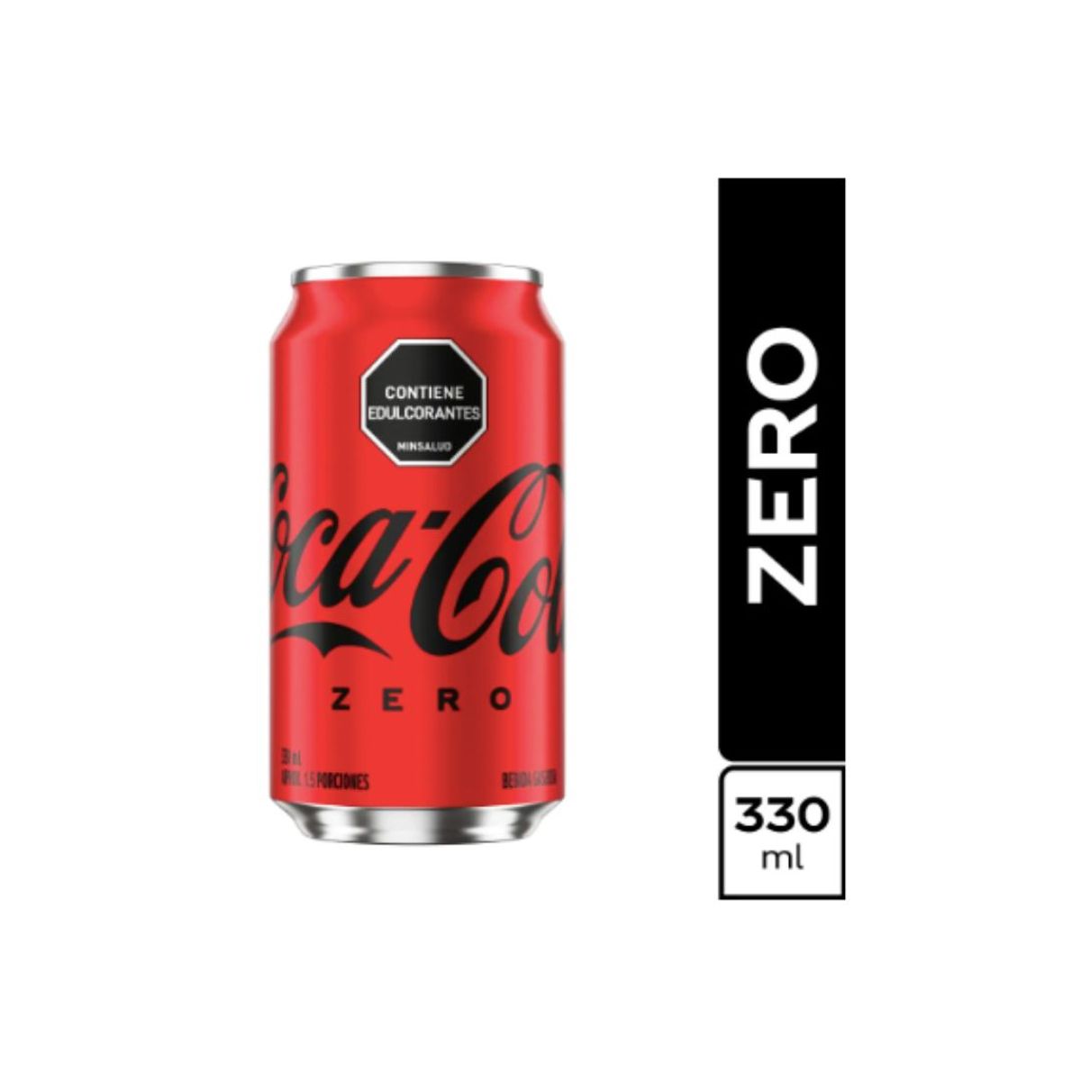 10X Gaseosa Coca Cola Sin Azúcar x 330 Ml x 12 Und Lata