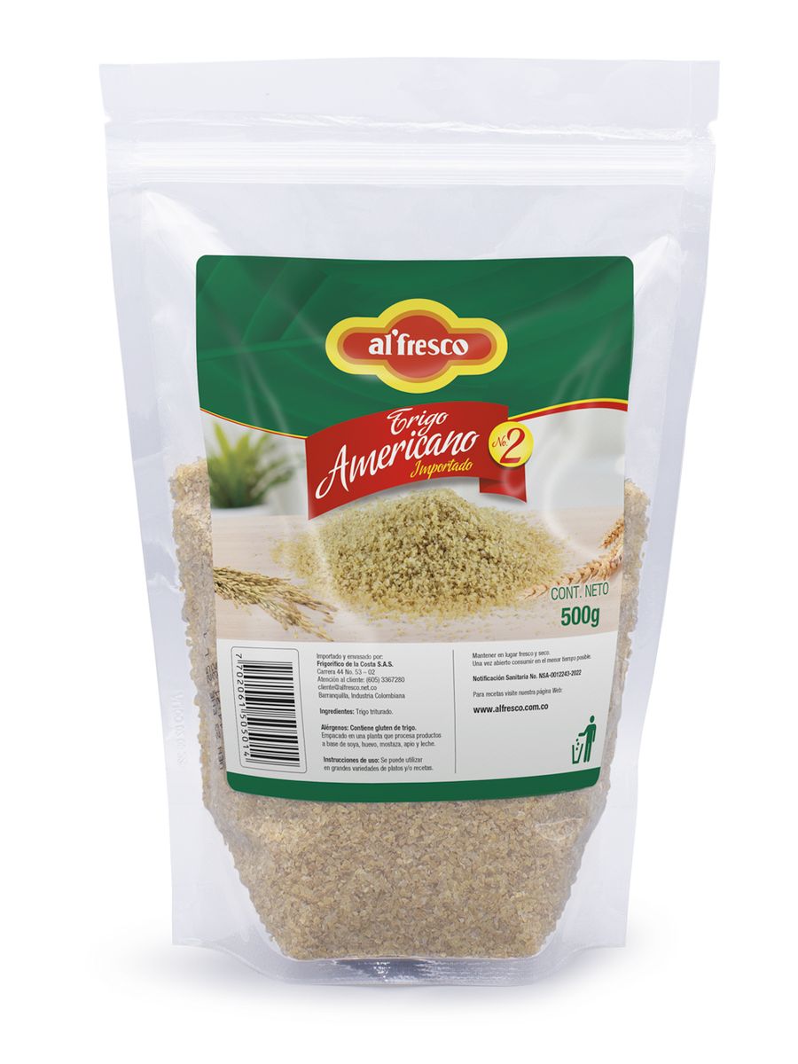 10X Trigo Americano # 2 Alfresco X 500 G Bolsa