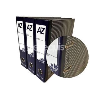 Carpeta AZ Plastificada Taydem Tamaño Carta - Unidad