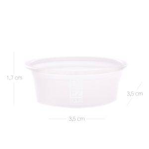 Copa Plástica Opal Darnel x 0.5 Oz 100 Und - Paquete