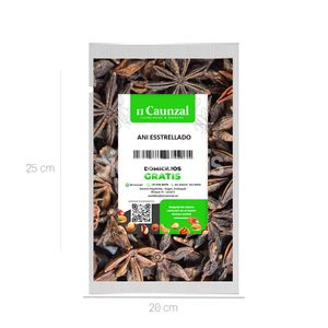 Anis Estrellado El Caunzal x 500 Gr Bolsa - Bolsa