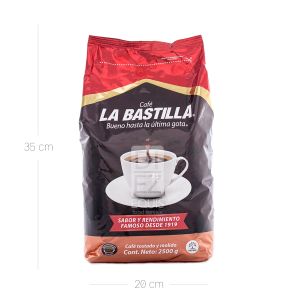 Café La Bastilla Medio x 2500 Gr Bolsa - Bolsa