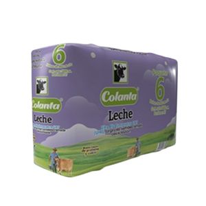 Leche UHT Deslactosada Semidescremada Colanta x 900 Ml Bolsa Sixpack - Paquete