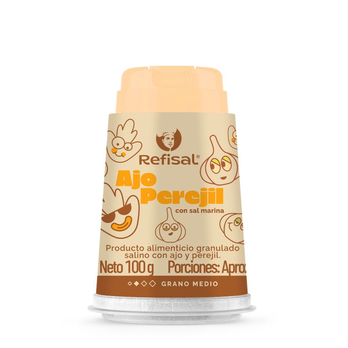 10X Sal Ajo Perejil Mesa Refisal x 100 Gr