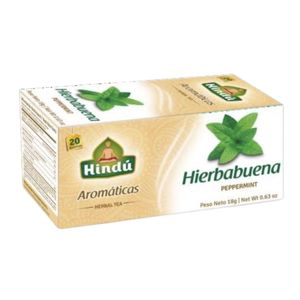 Aromática Hindú Hierbabuena x 20 Und - Caja