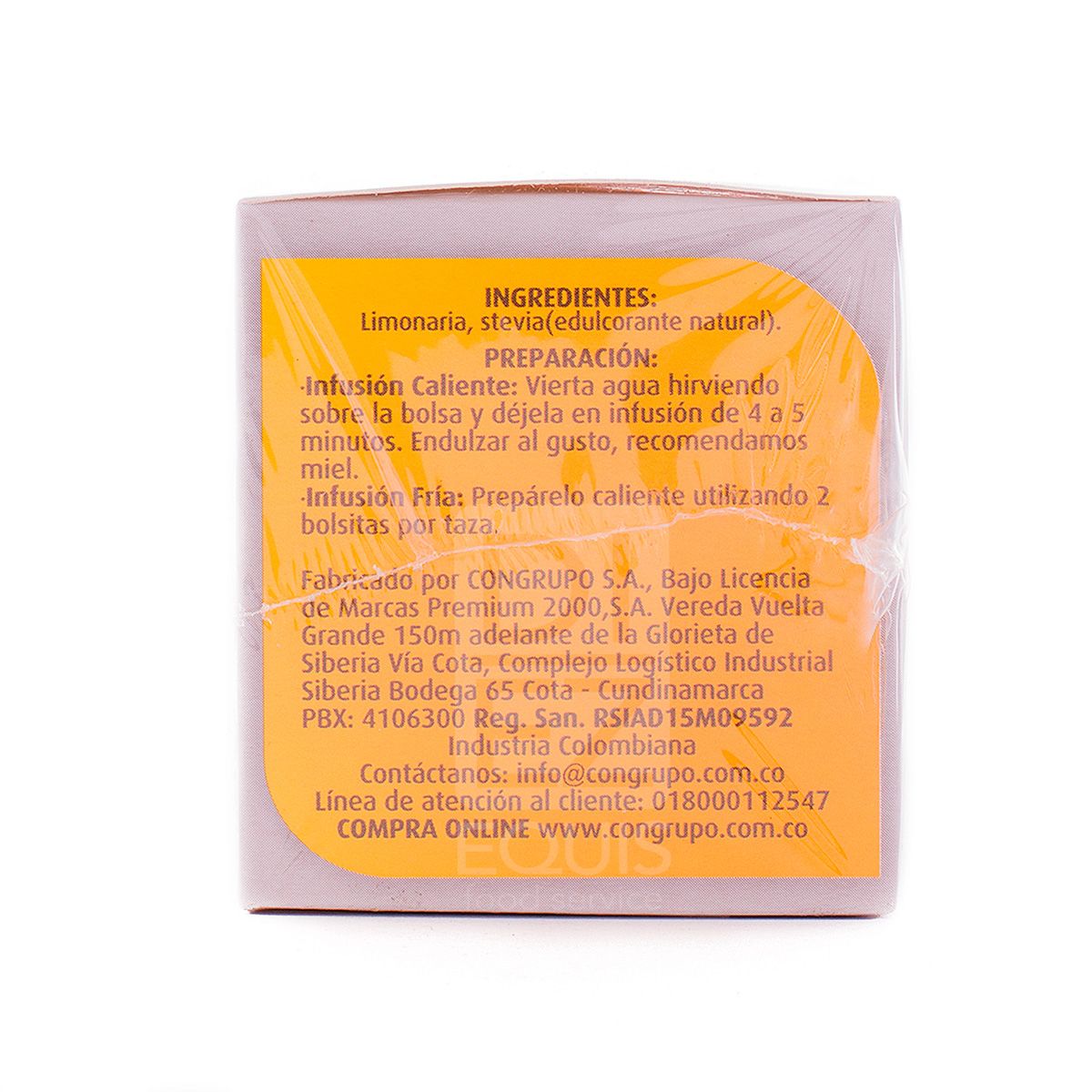 10X Aromática Limonaria Línea Institucional Jaibel x 25 Und