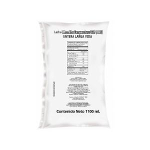 Leche UHT Entera Institucional Alquería x 1100 Ml Bolsa - Bolsa