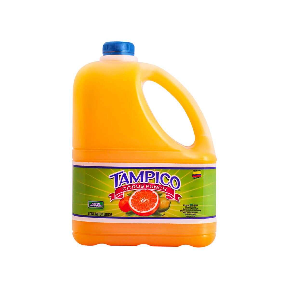 10X Jugo Tampico x 4000 Gr Garrafa