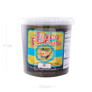 Perla Explosiva Kiwi Juice Poppers x 3.400 Gr Balde - Unidad