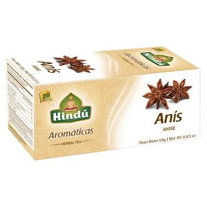 Aromática Hindú Anís x 20 Und - Caja