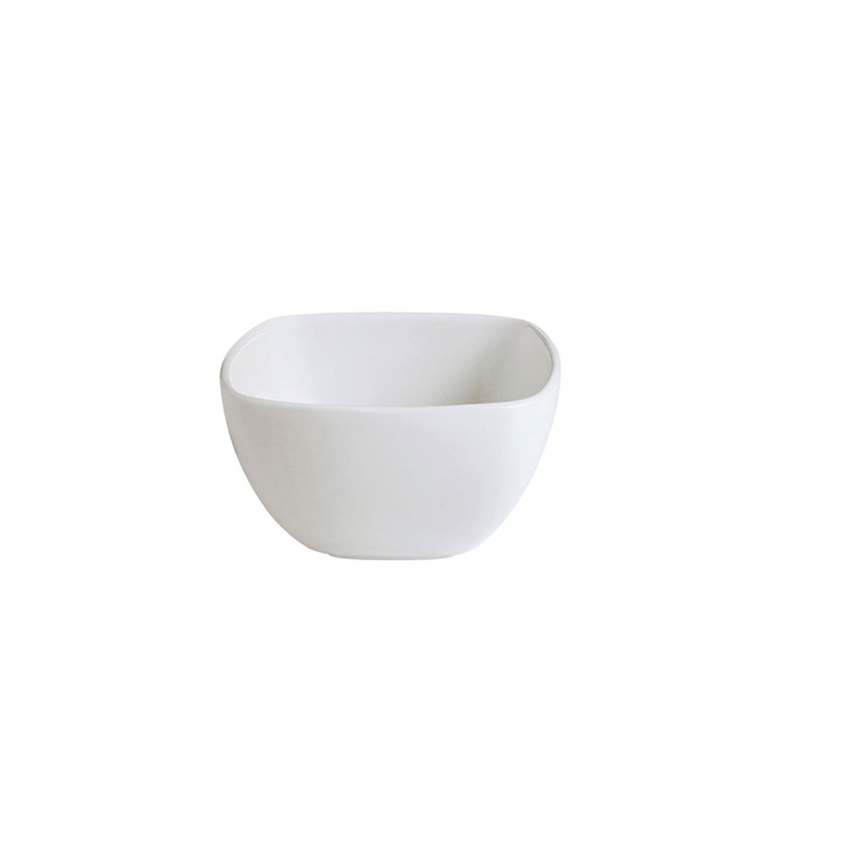 10X Bowl Cuadrado De Porcelana 445 CC Corona Actualite Blanco x 1 Und
