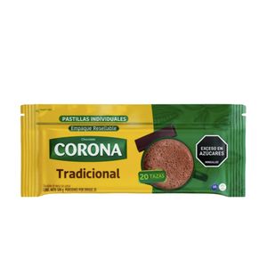 Chocolate Corona x 500 Gr x 20 Pastillas - Unidad