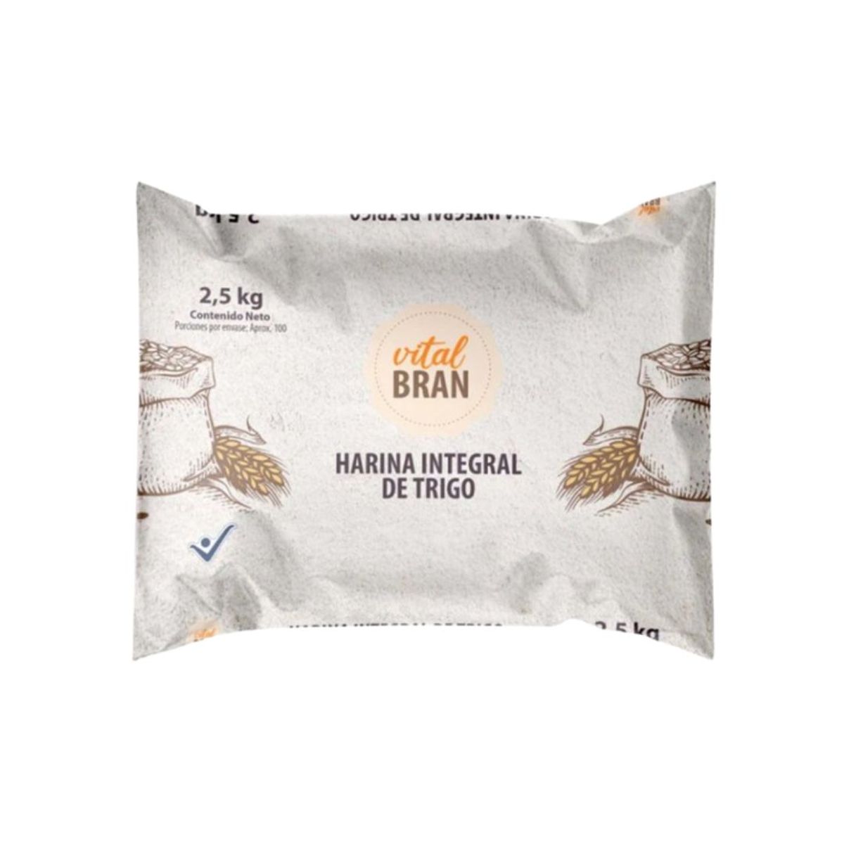 10X Harina de Trigo VitalBran Integral x 2,5 Kg