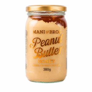 Mantequilla de Maní Con Miel Mani Bros x 380 Gr - Unidad