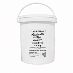 Mantequilla de Maní Con Coco Mani Bros x 4 Kg - Unidad