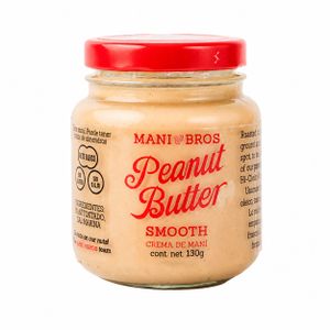 Mantequilla de Maní Textura Suave Mani Bros x 130 Gr - Unidad