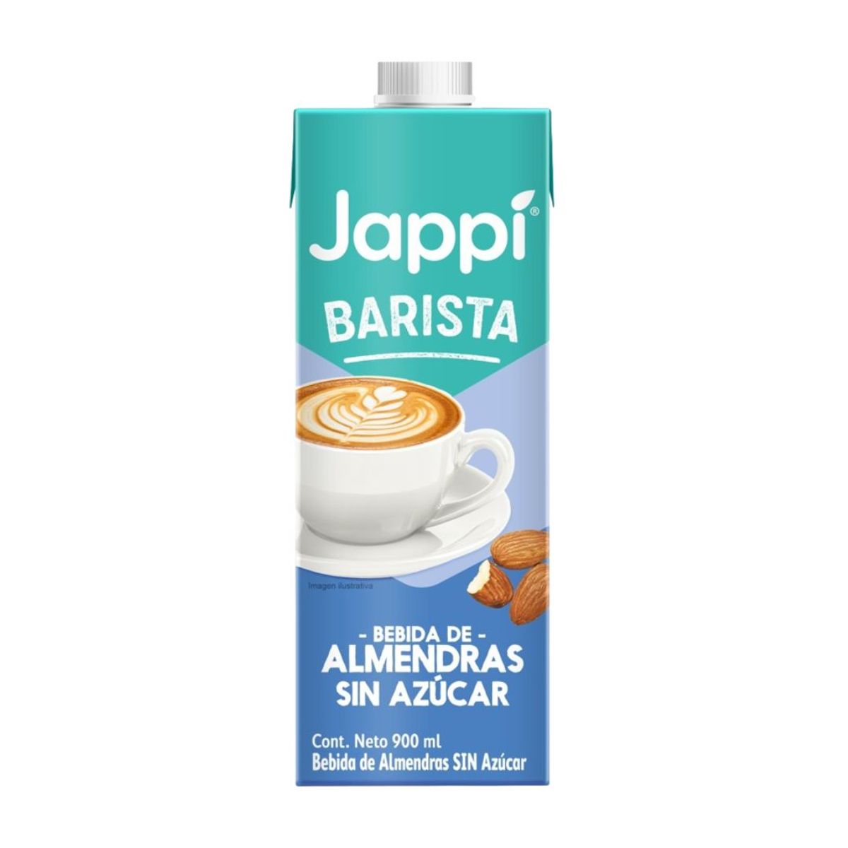 10X Bebida de Almendras Sin Azúcar Jappí x 900 Ml