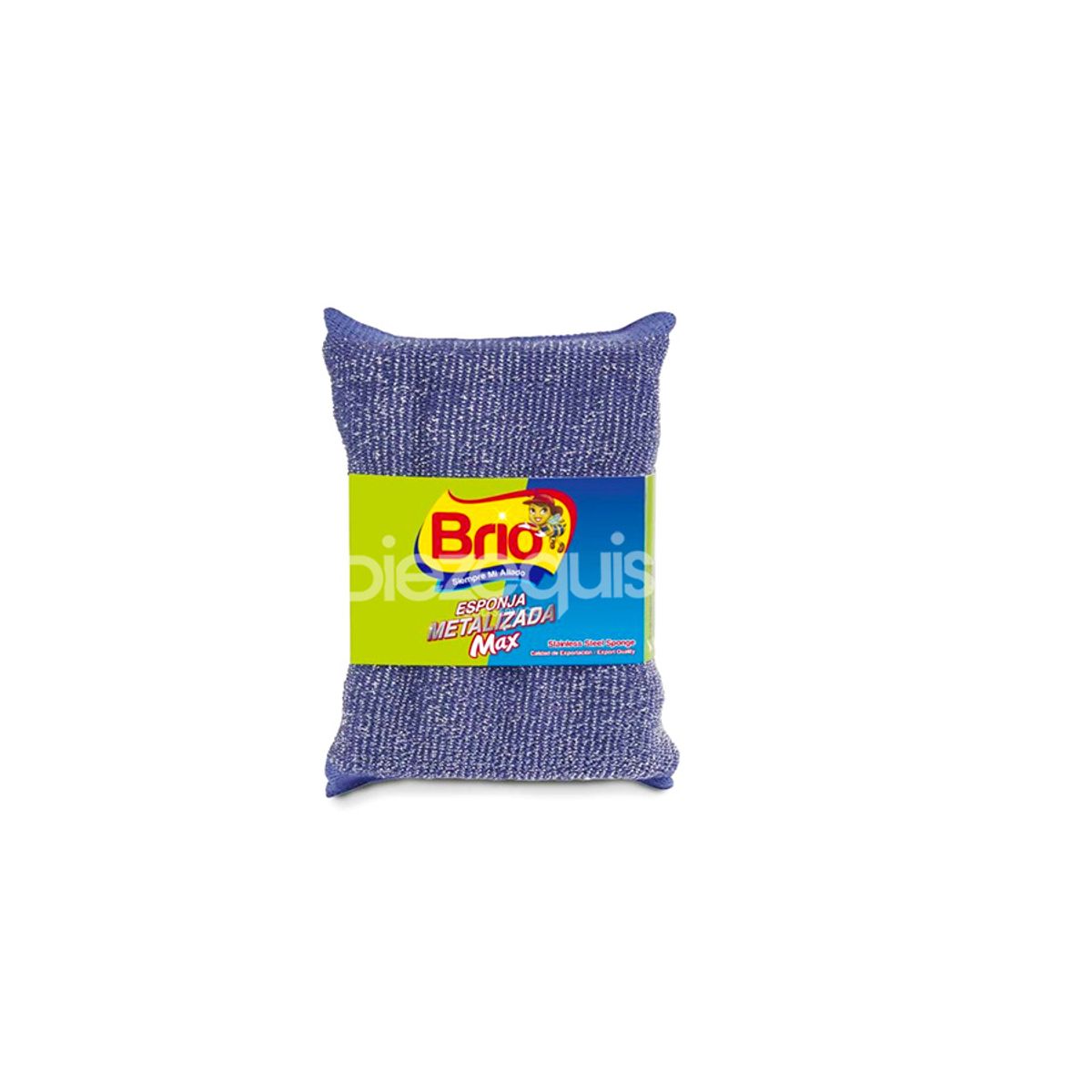 10X Esponja Metalizada Max Brio