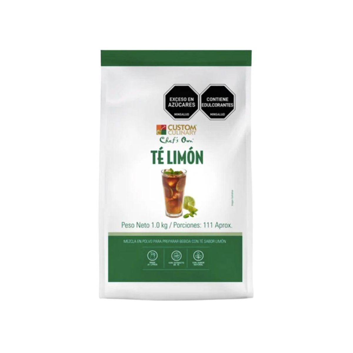 10X Bebida Con Sabor A Té Limón Light Zafrán x 1000 Gr Bolsa