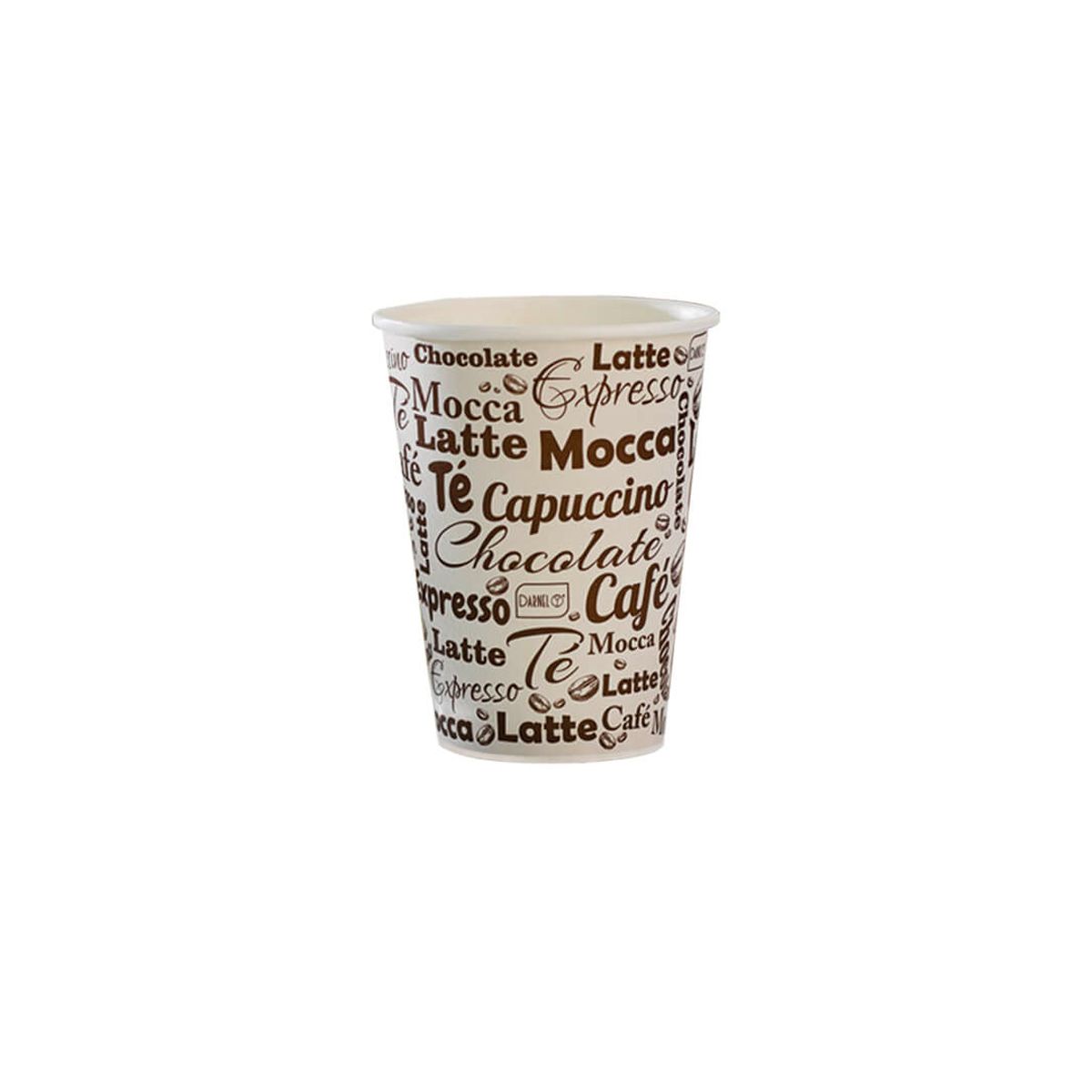 10X Vaso Darnel Naturals Bebidas Calientes 8 Oz x 50 und