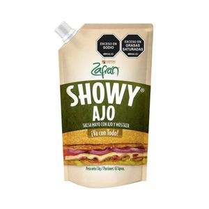 Salsa Showy Ajo Zafrán Premium x 1000 Gr Bolsa - Bolsa
