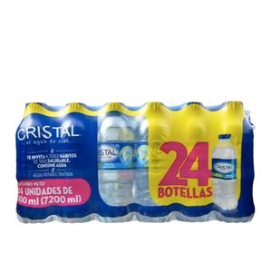Agua Cristal x 300 Ml x 24 Und Pet - Caja