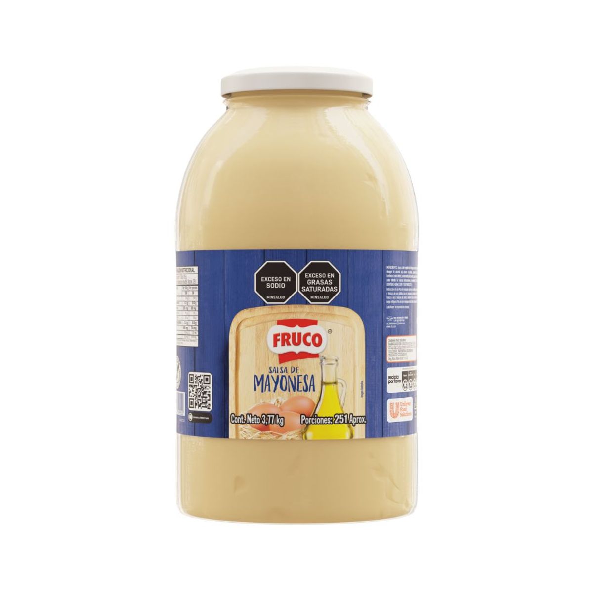 10X Mayonesa Fruco Galón x 3770 Gr Pet