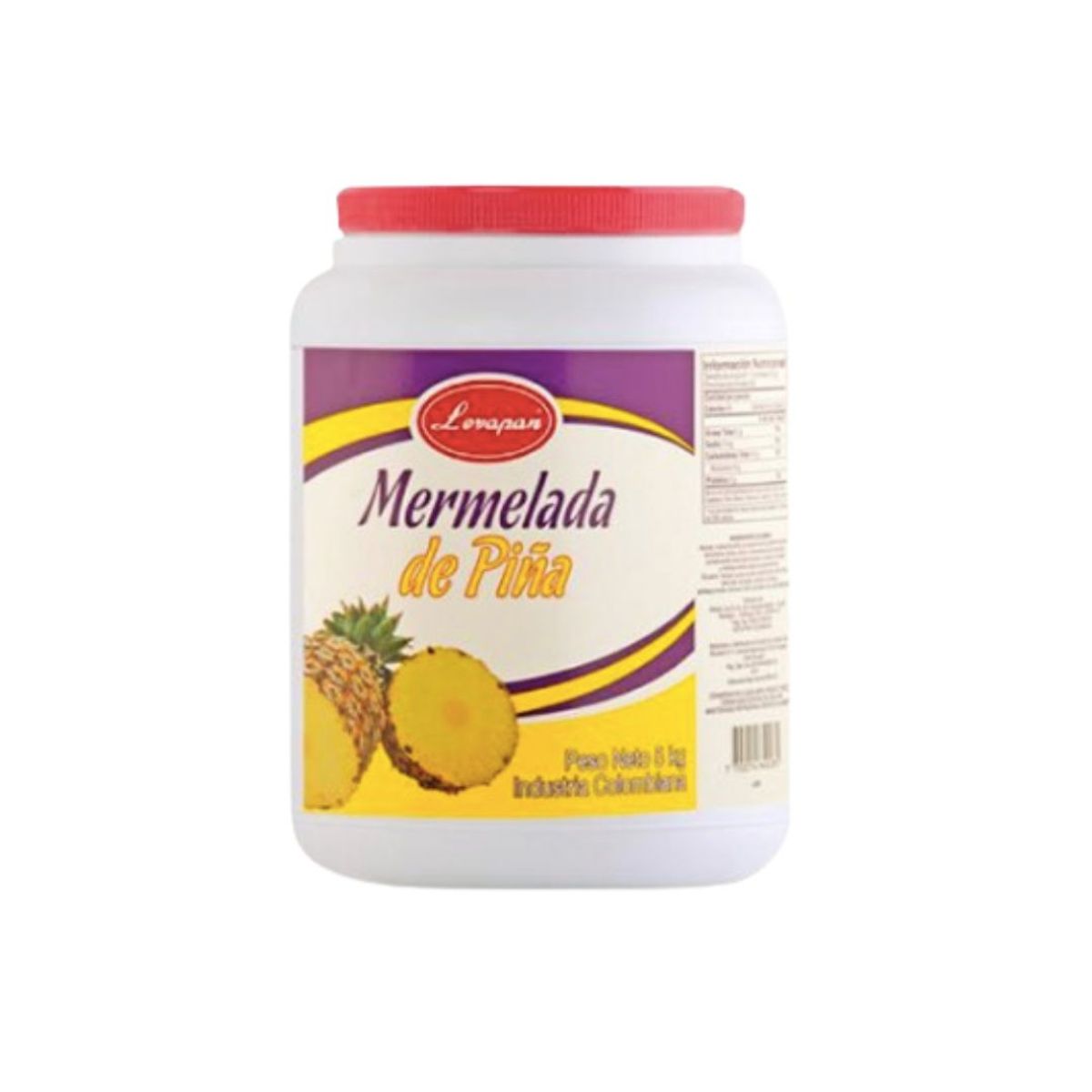 10X Mermelada Piña Levapan x 5000 Gr