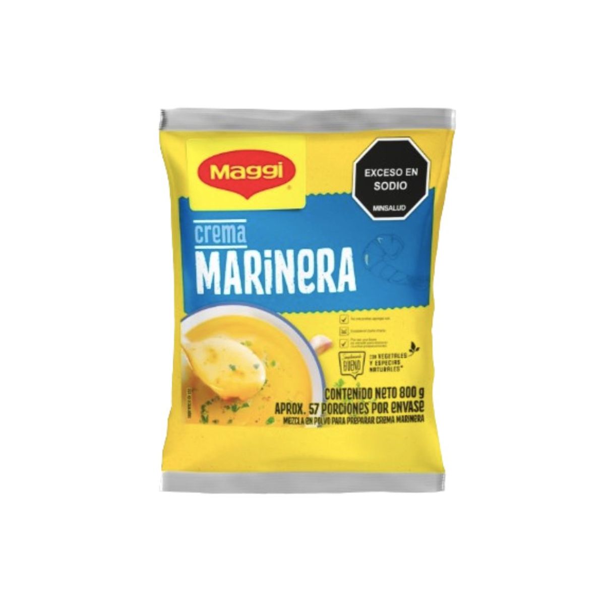 10X Crema Marinera Maggi x 800 G Bolsa