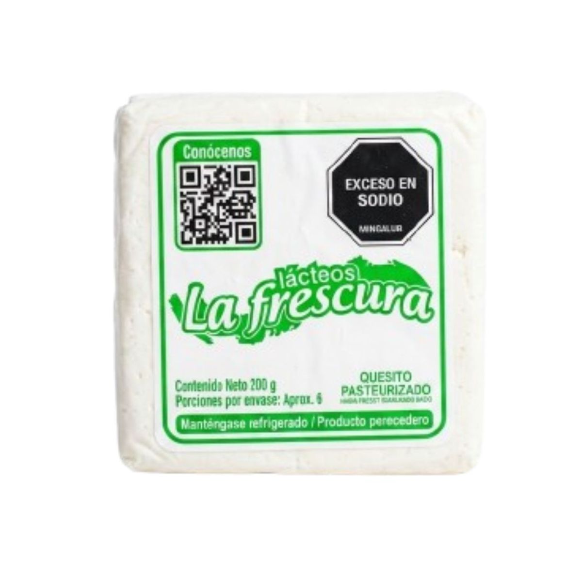 10X Quesito Cuadrado La Frescura x 200 Gr