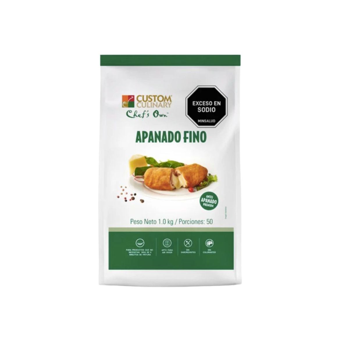 10X Apanado Fino Zafrán x 1 Kg Bolsa Stand Up