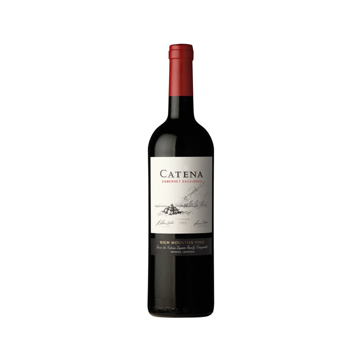10X Vino Tinto Catena Cabernet Sauvignon Argentino x 750 Ml