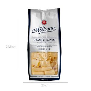 Pasta Paccheri La Molisana x 500 Gr Bolsa - Bolsa