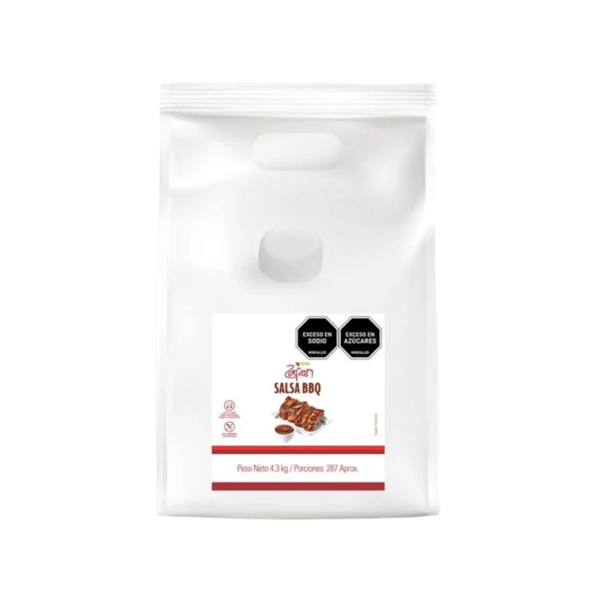 10X Salsa BBQ Zafrán Premium x 4300 Gr Bolsa Master Bag