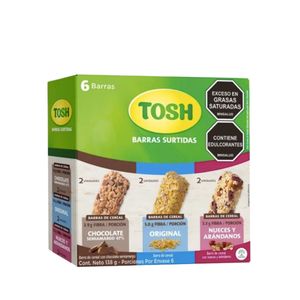 Barra De Cereal Arándano Lyne Chocolate Tosh x 23 Gr x 6 Unds - Caja