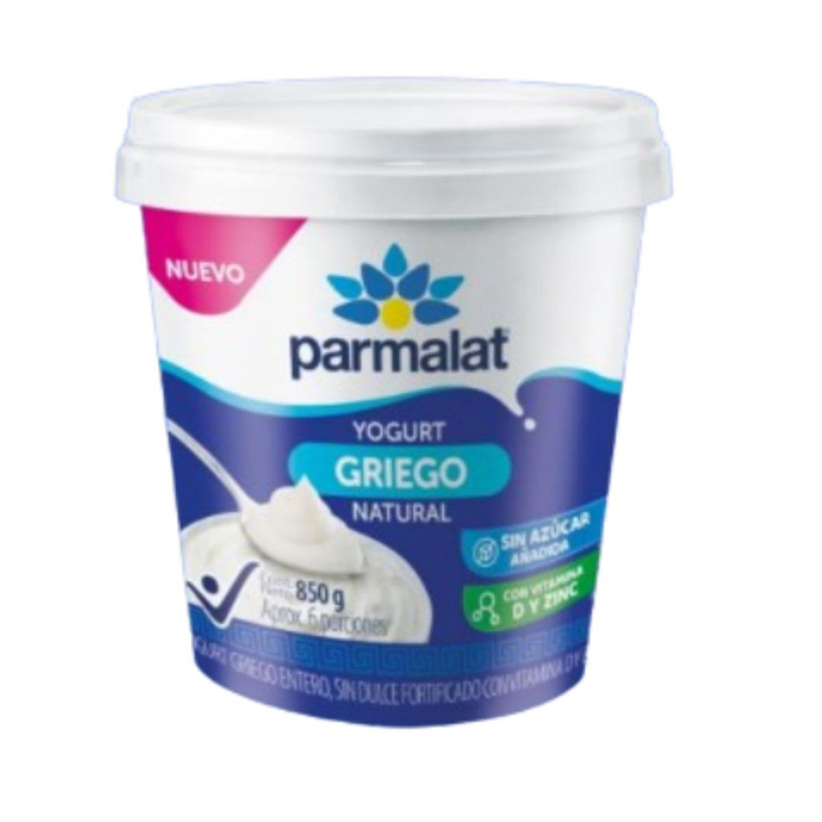 10X Yogurt Griego Parmalat x 850 Gr