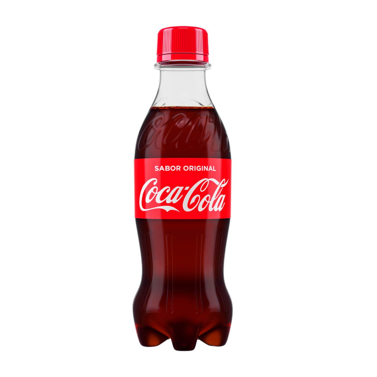 10X Gaseosa Coca Cola x 250 Ml x 12 Und Pet