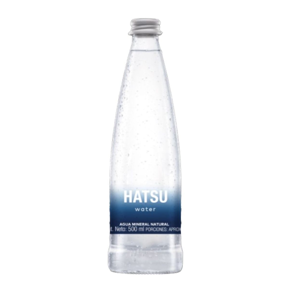 10X Agua Hatsu Sin Gas x 500 Ml x 24 Und Vidrio