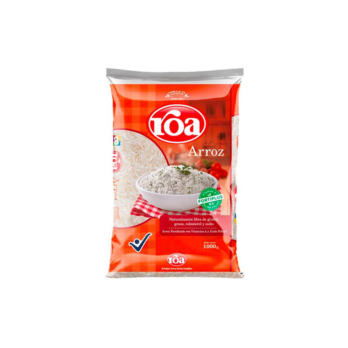 10X Arroz Roa Bolsa x 1000 G