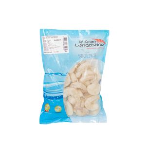 Camaron Cultivo Crudo 41-50 al 30% Glaseo Gran Langostino x 1 Kg - Bolsa