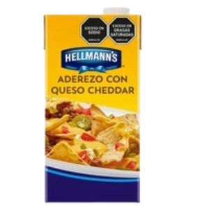 Aderezo Queso De Cheddar Cremosito Hellmanns x 1000 Gr Cajita - Unidad
