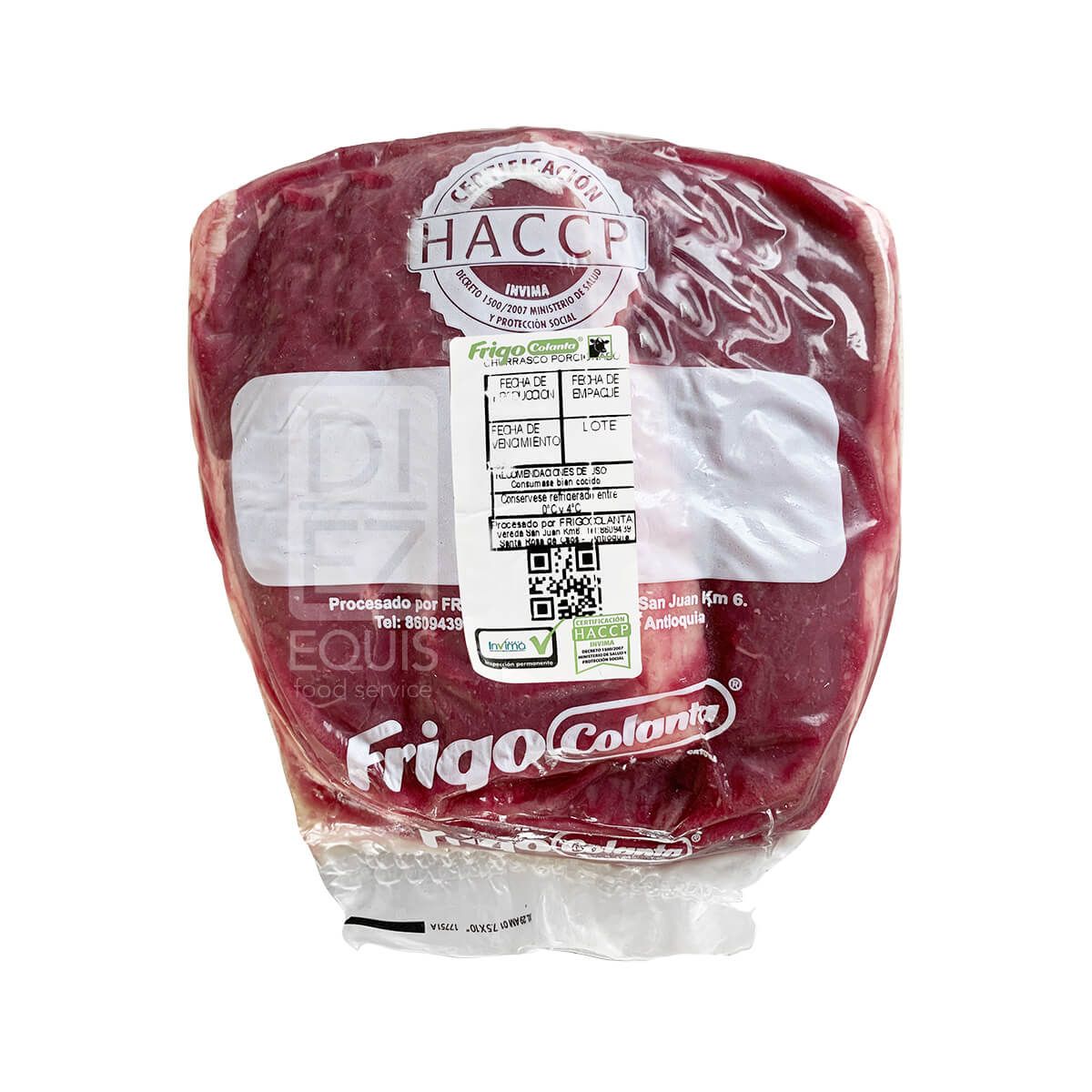 10X Carne Punta De Anca De Res Colanta (Precio por Kg)