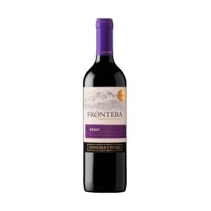 Vino Tinto Frontera Merlot Chileno x 750 Ml - Unidad