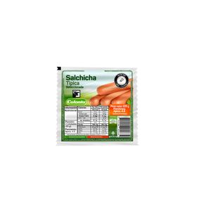 Salchicha Tipica Colanta x 225 Gr x 9 Unds - Unidad