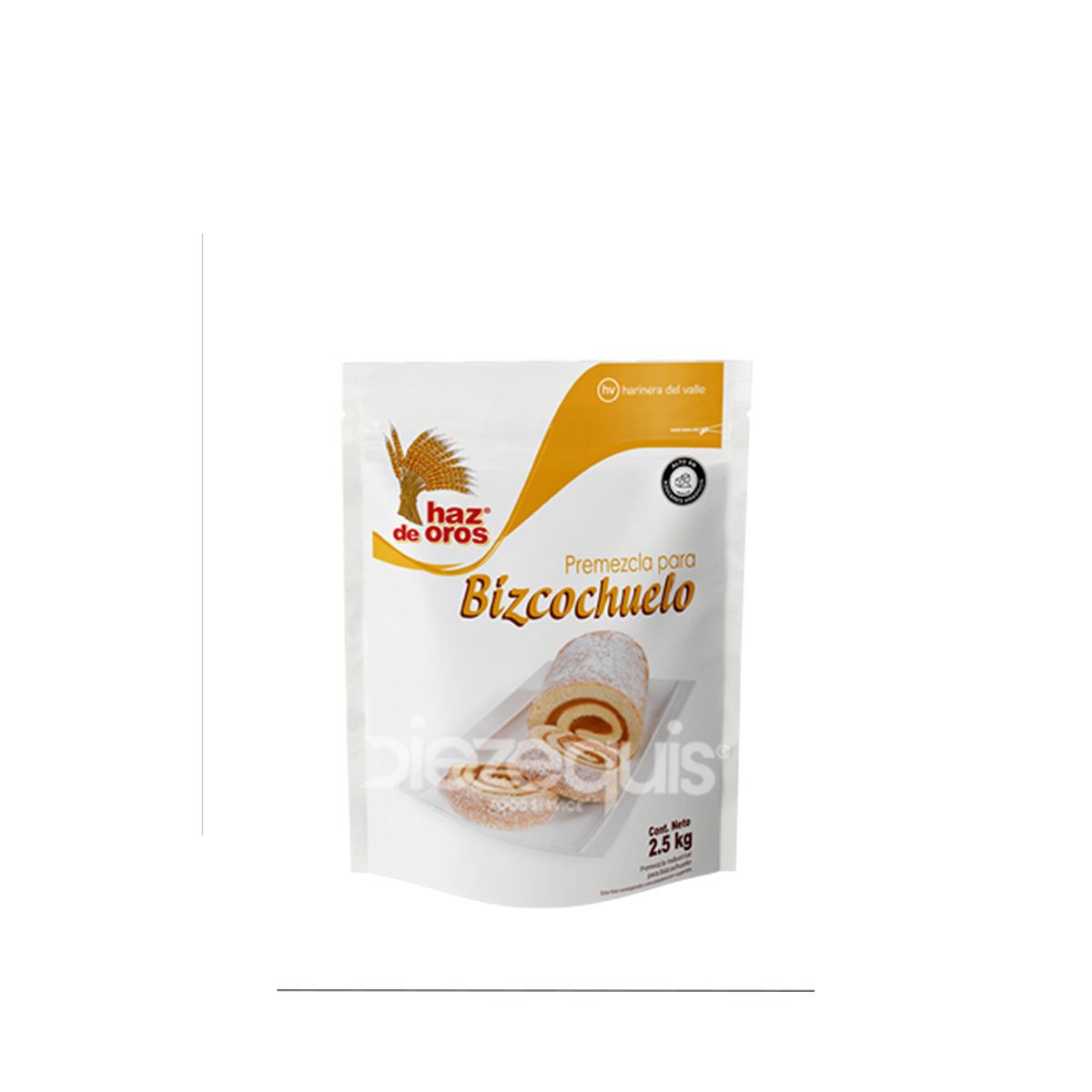 10X Premezcla Bizcochuelo Haz de Oros Bolsa x 2.5 Kg