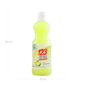 Limpia Pisos Líquido Bicarbonato 123 x 500 Ml Pet - Unidad