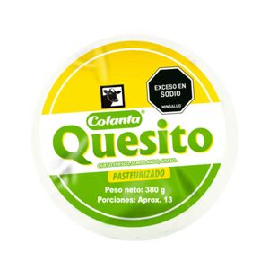 Quesito Blanco Al Vacio Colanta x 380 Gr - Unidad