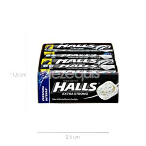 Halls Extrafuerte Display x 12 Und - Paquete