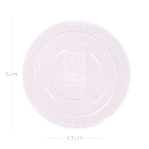 Tapa Copa 0.5 0.75 1 Oz Cristal Darnel x 100 Und - Paquete